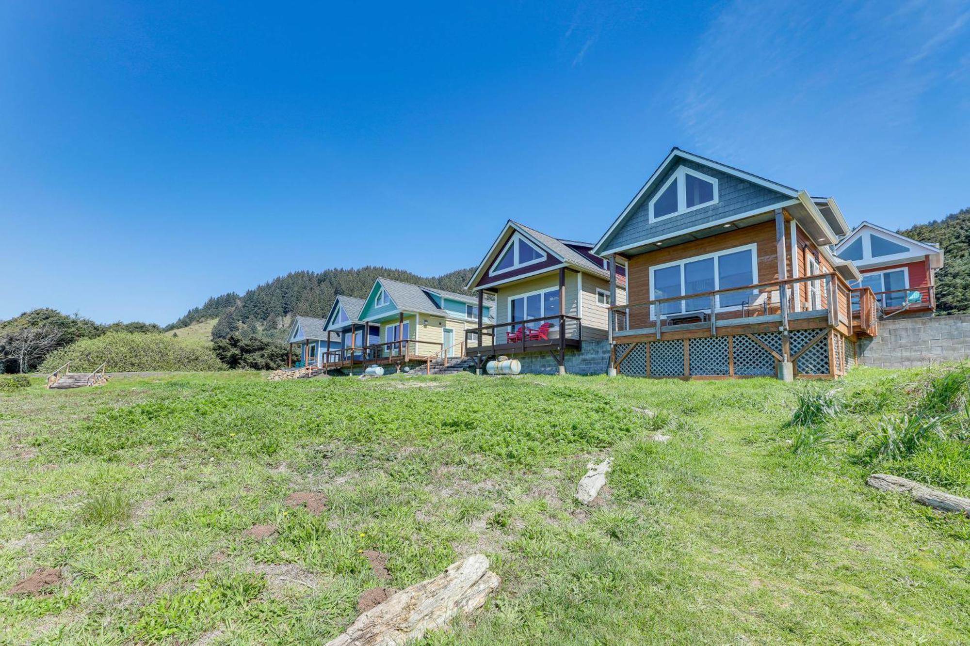 Epic Yachats Escape Oregon Coastline Beach, Views Exterior foto